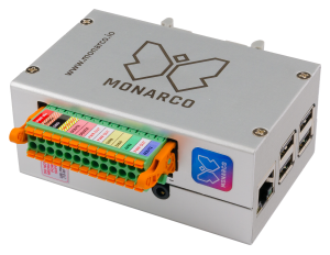 Monarco HAT and Raspberry Pi (REXYGEN platform)